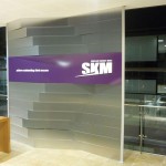 SKM feature wall